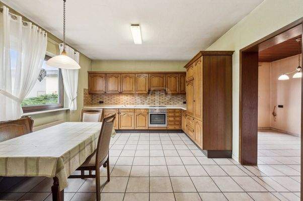 Küche und Essbereich