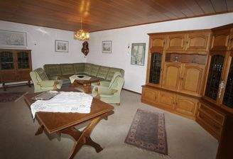 auch das Wohnzimmer ist geräumig