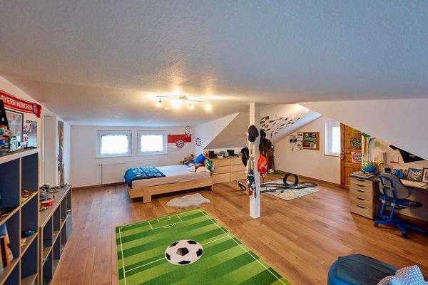 Dachgeschoss, Zimmer