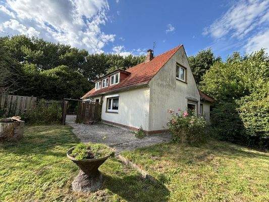 Hausansicht vom Garten