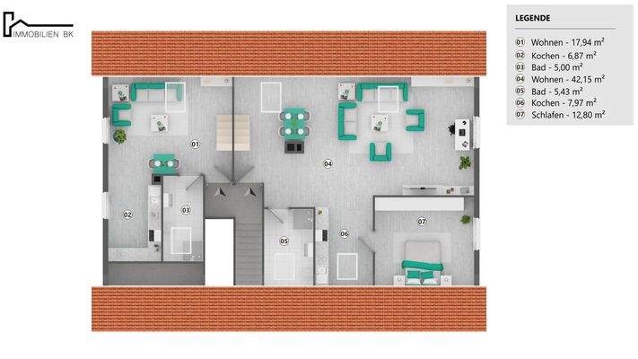 Grundriss Dachgeschoss