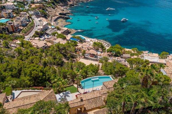 Ansicht auf das Anwesen