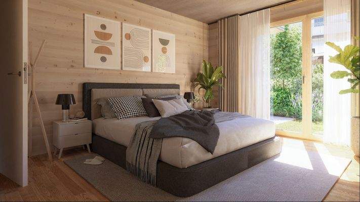 Visualisierung Schlafzimmer