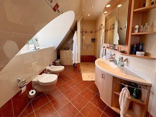 Badezimmer am Schlafzimmer