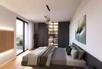 Visualisierung Schlafzimmer