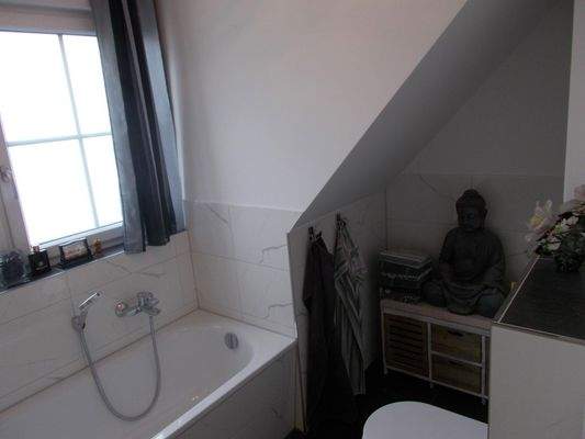 Bad im Dachgeschoß