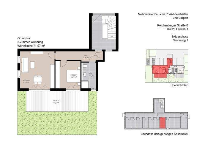 Objektbeschreibung: ... - Vermietung 2-Zimmer-Wohnungen