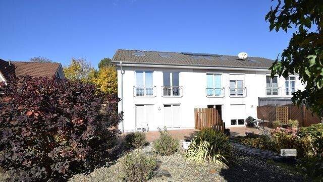 Gartenansicht des Dreier Blocks