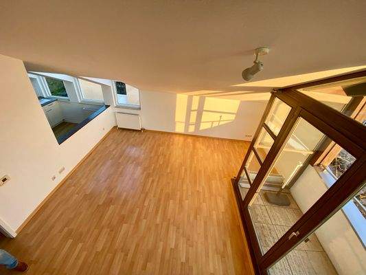 Blick von der Galerie