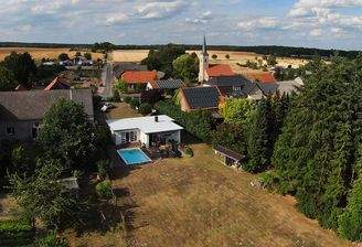 Rückwärtige Hausansicht