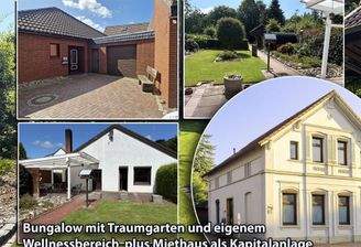 Bungalow mit Wellnessbereich und Kapitalanlage
