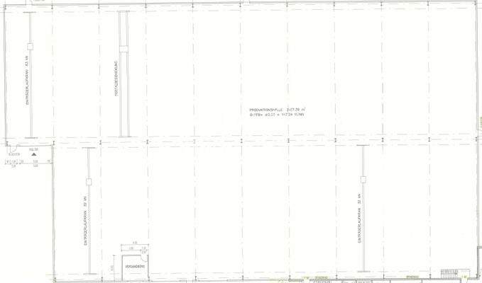 Grundriss Halle