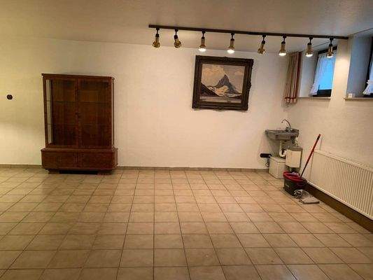 Hobbykeller, beheizt