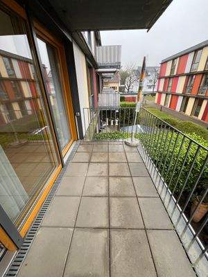 Barrierefreier Balkonblick