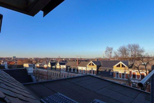 Schlafzimmerausblick