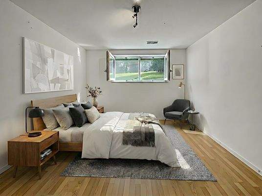 SCHLAFZIMMER II (KI-möbliert)