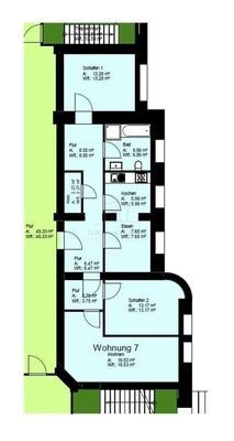 Grundriss - WE7 - Umbau gepl.