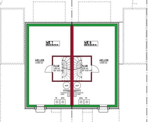 Grundriss Untergeschoss