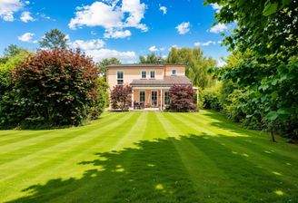 Hausansicht von hinten