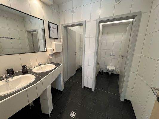 Sanitäranlagen in der Gaststätte