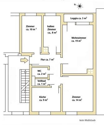 Wohnung im I. OG