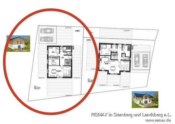 Beispiel für Bebauung (Tiroler Holzhaus)