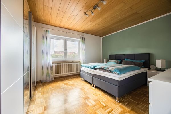 Schlafzimmer im Erdgeschoss