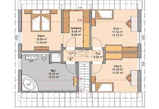 Grundriss Dachgeschoss