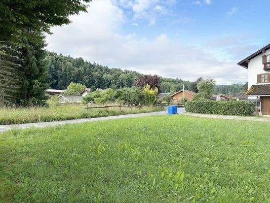 Südlicher Grundstücksbereich