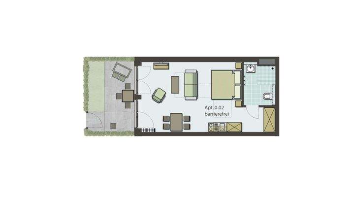 Grundriss Apartment 0.02