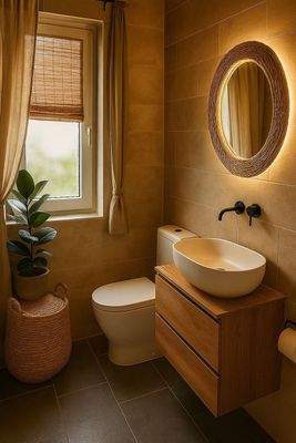 11) ... so könnte das Gäste-WC nach einer Sanierung aussehen.