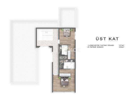 House with a Garden and a Pool Close to the Sea in İzmir Çeşme