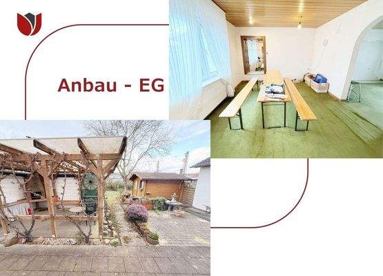 Wohn-Essbereich im EG - Anbau / Freisitz