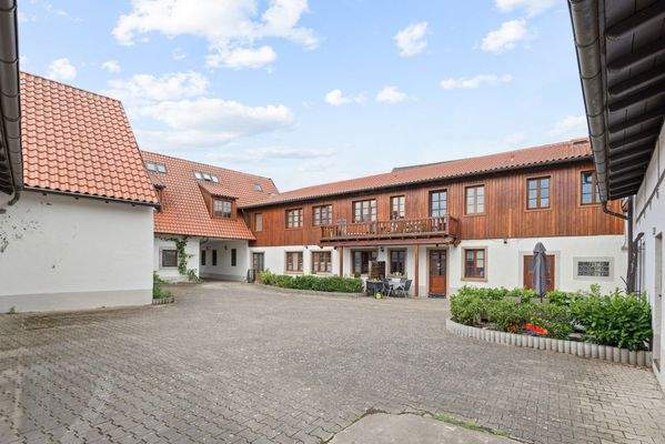 Hofansicht hintere Wohneinheiten