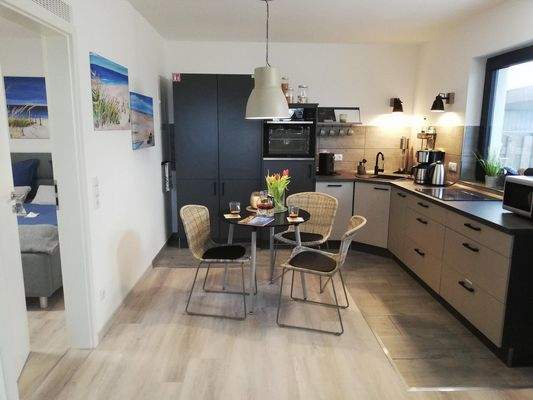 offene Küche Ferienwohnung