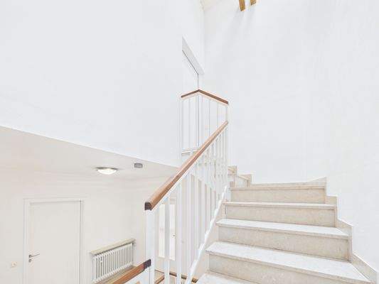 Treppe im Dachgeschoss