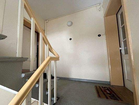 Der Hausflur vor der Wohnung