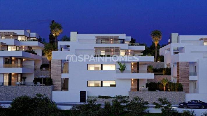 Stylish Apartments with Contemporary Design in Benitachell