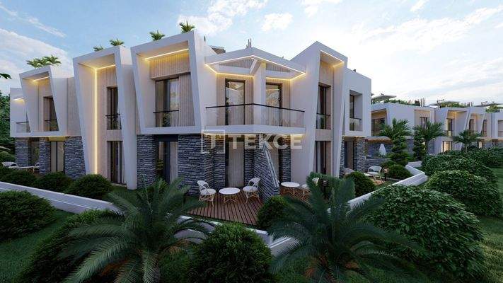 Nature-View Flats in a Complex with Pool in Girne Alsancak