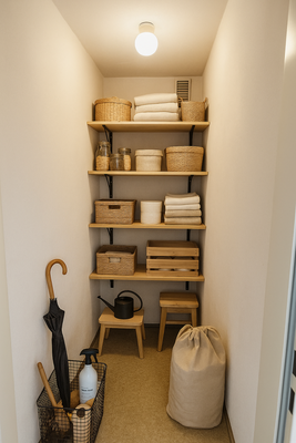 Abstellraum (KI Visualisierung)