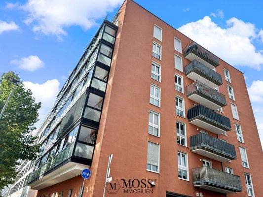 Gebäude Seitenansicht