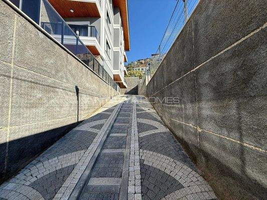 Beautiful Sea View Stylish Real Estate in Antalya Alanya