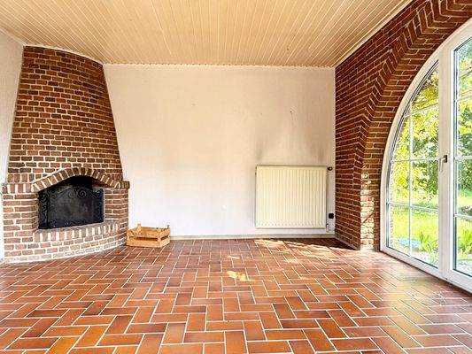 Kaminofen Wintergarten