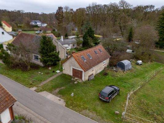 Blick auf Nebengelass mit FeWo