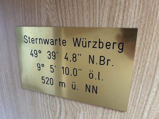 Position der Sternwarte