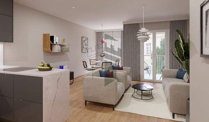 Musterbeispiel Wohn- & Esszimmer