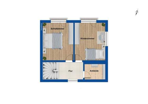 Grundriss - Dachgeschoss