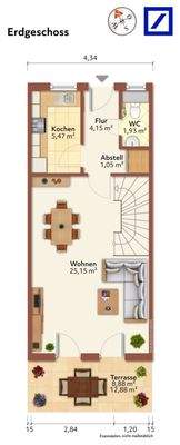 Grundriss Erdgeschoss