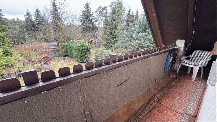 Balkon angrenzend ans Zimmer DG