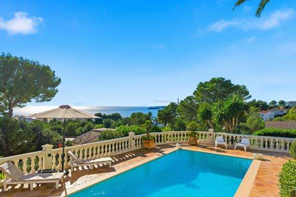 Views from villa in Costa d'en Blanes